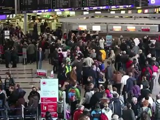 Europa: vuelos cancelados