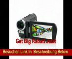 Praktica DVC 14.1 HDMI Full-HD 1080p Camcorder (SD/SDHC-Card 5-fach optischer Zoom 7,6 cm (3 Zoll) Display, Foto Funktion mit 14 Megapixel) schwarz inkl. Tasche