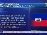 Haití expresa condolencias a Brasil por incendio