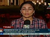 Afina detalles Cuba por celebraciones de natalicio de Martí