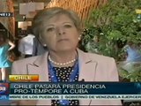 Chile entregará presidencia Pro Témpore de CELAC a Cuba