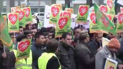 Milad March 2013 organized by Minhaj ul Quran Milan Italy