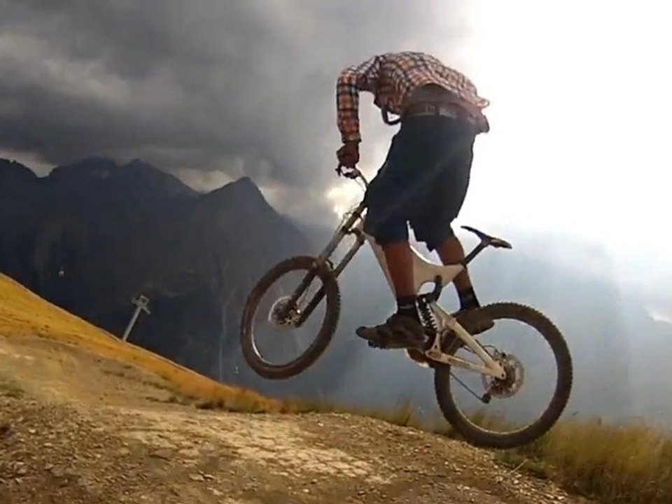 Ghost Mountain Biking in the Alps - POV Video - Drift HD