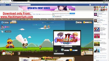 Pockie Ninja II Social cheat