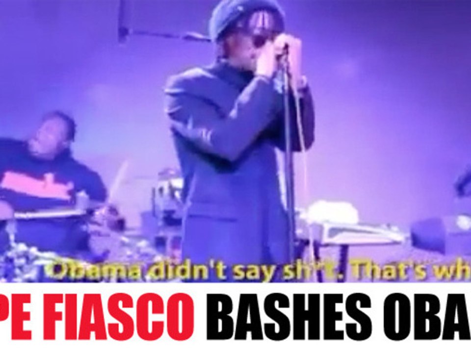 Lupe Fiasco Bashes Obama At StartUp RockOn Inaugural Bash