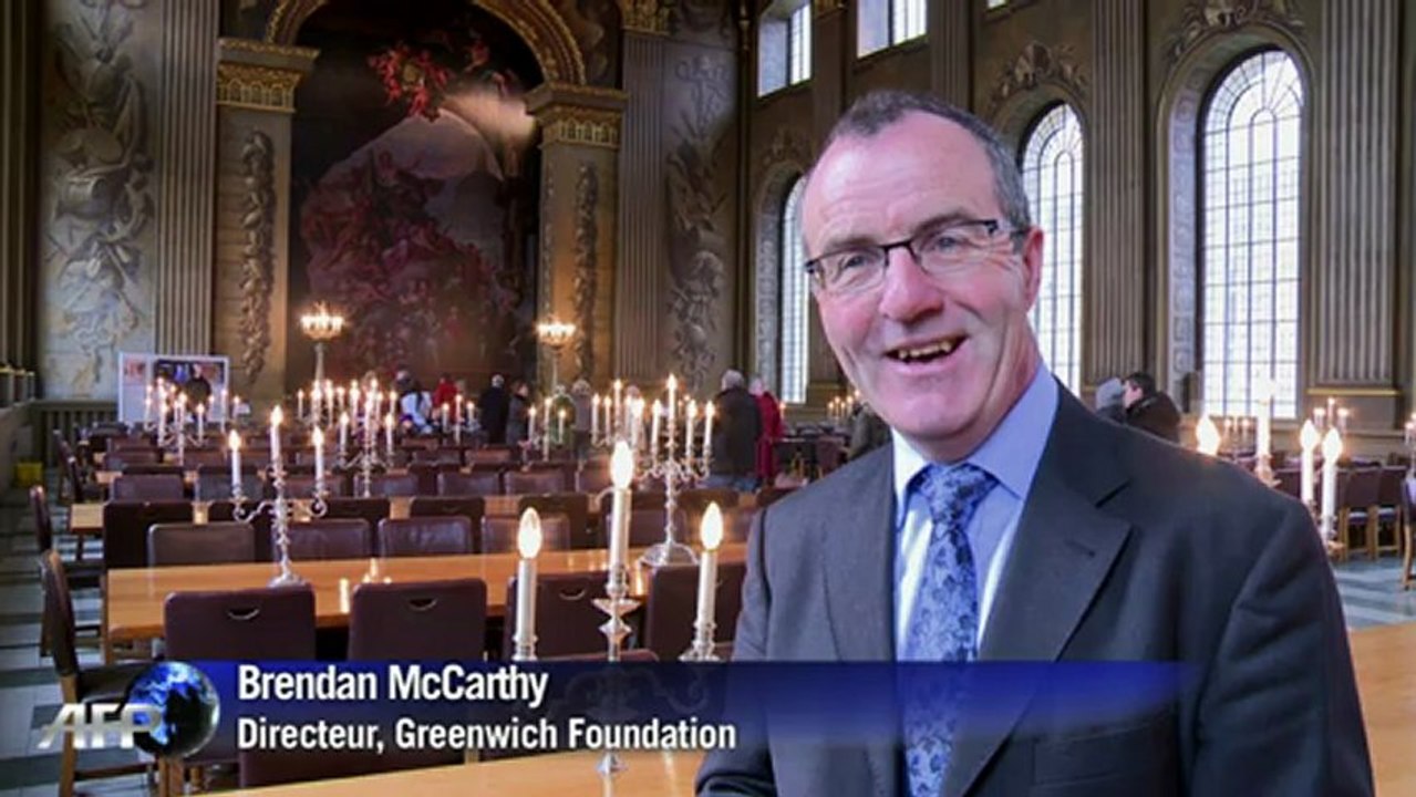 Rénovation de gigantesques peintures baroques à Londres