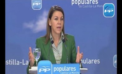 Cospedal: "Que Rubalcaba venga a Castilla-La Mancha a dar lecciones es una desfachatez"