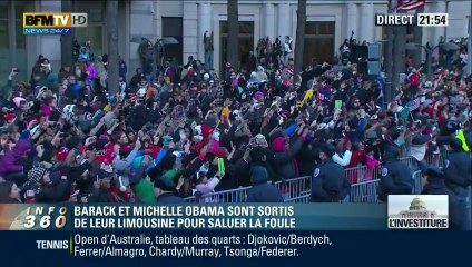 Barack OBAMA Remontant pennsylvania avenue en  2013