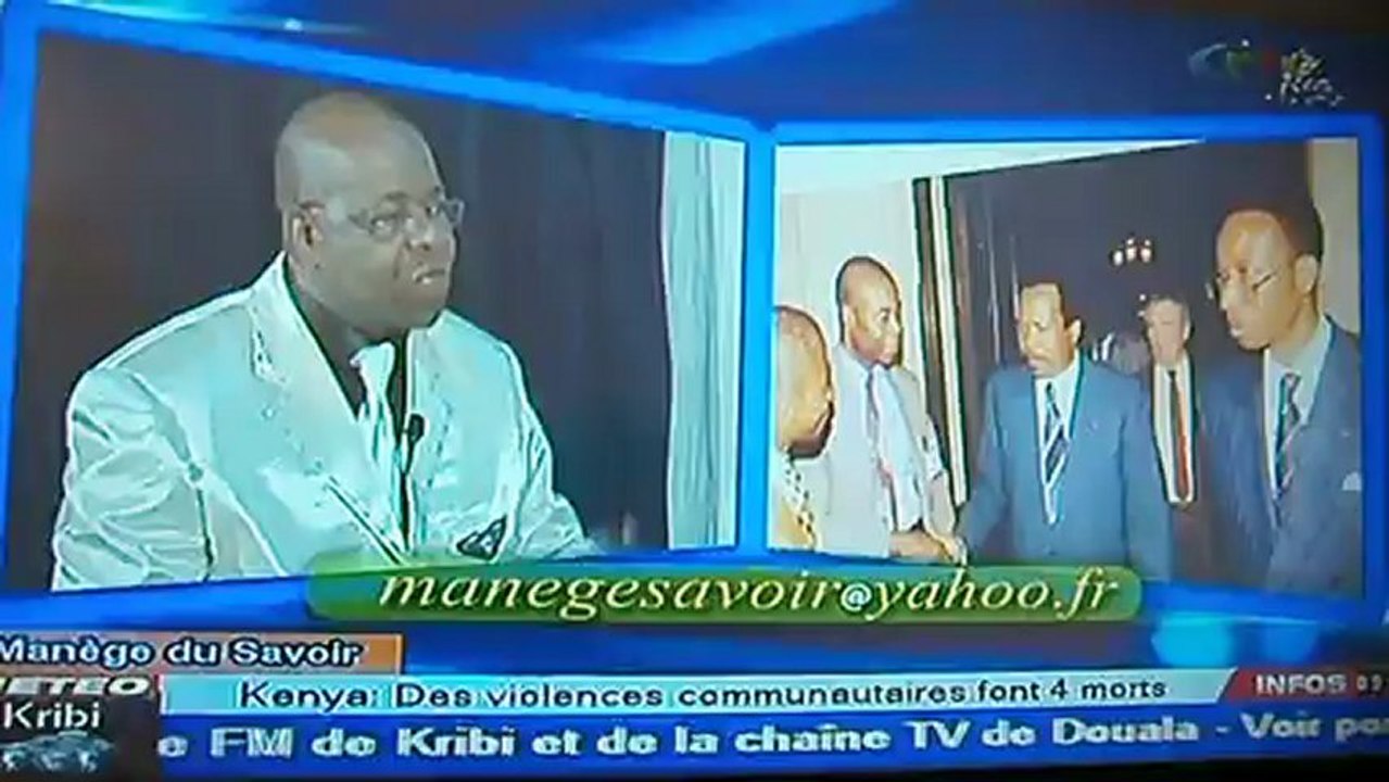 2 ème partie de "Manège du savoir "avec le Dr Mathieu Mbarga-Abéga par Aline Zomo-Bem