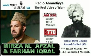 Radio Ahmadiyya 2013-01-20 Am530 - January 20th - Complete - Guest Mirza Afzal - Farhan Iqbal