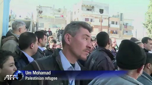 UN agencies visit Palestinian refugees in Homs