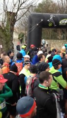 Départ du trail du Mont Olympe de TRETS 20JANV2013