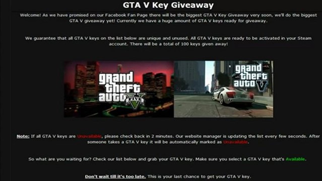 GTA V - Beta Keys Keygen (cle Générateur) , télécharger 100% Download