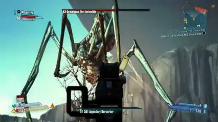 BORDERLANDS 2 | Dexiduous the Invincible *How to spawn and kill"