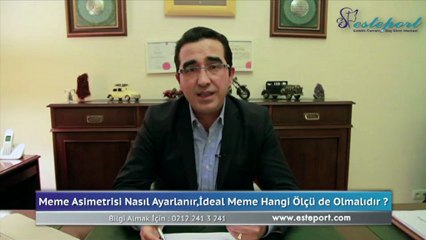 Göğüs estetiğinde Asimetri nasıl olmalı & Op Dr Ali Mezdeği