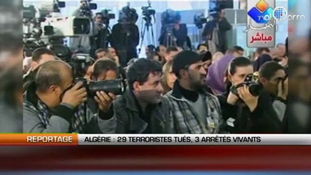 Algérie: 29 terroristes tués, 3 arrêtés vivants