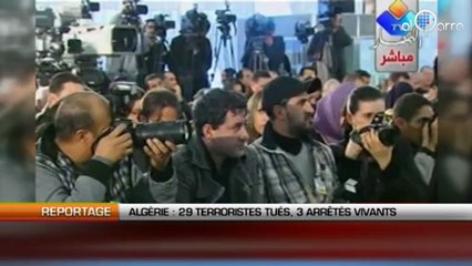 Algérie: 29 terroristes tués, 3 arrêtés vivants