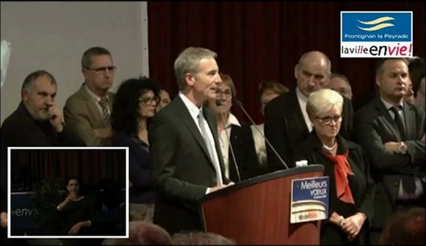 Frontignan la Peyrade - Voeux population 11/01/2013