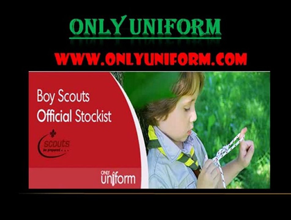 Boy scouts and girl guides uniforms | school uniforms | Only Uniform