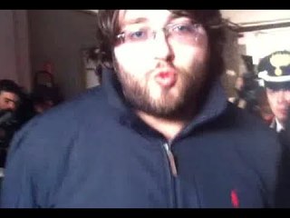Casal di Principe (CE) - Il bacio ai "fan" di Sandokan Junior (21.01.13)