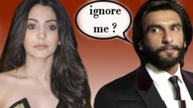 Anushka Sharma Snubs Ranveer Singh at 58th Filmfare Awards 2013