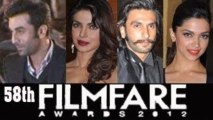 58th Filmfare Awards 2013 Red Carpet