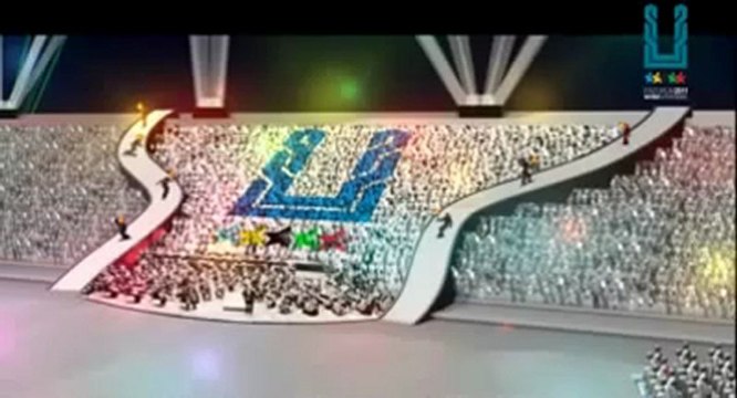 Universiade 2011 Erzurum Kış Olimpiyatları Animasyon Gösterisi - asyadizi.com