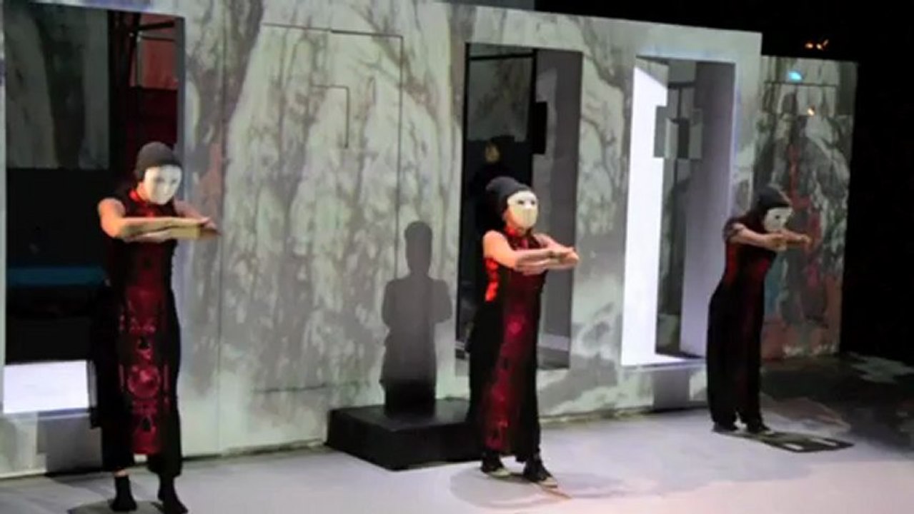 Répétition de Tam Taï - Chorégraphie de Karine Saporta