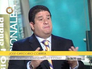 Profesor Correa considera que sentencia del TSJ quedó corta sobre papel del Vicepresidente