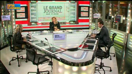 Clara Gaymard et Laurent Mignon - 21 janvier - BFM : Le Grand Journal 3/4