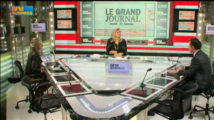 Clara Gaymard et Laurent Mignon - 21 janvier - BFM : Le Grand Journal 4/4