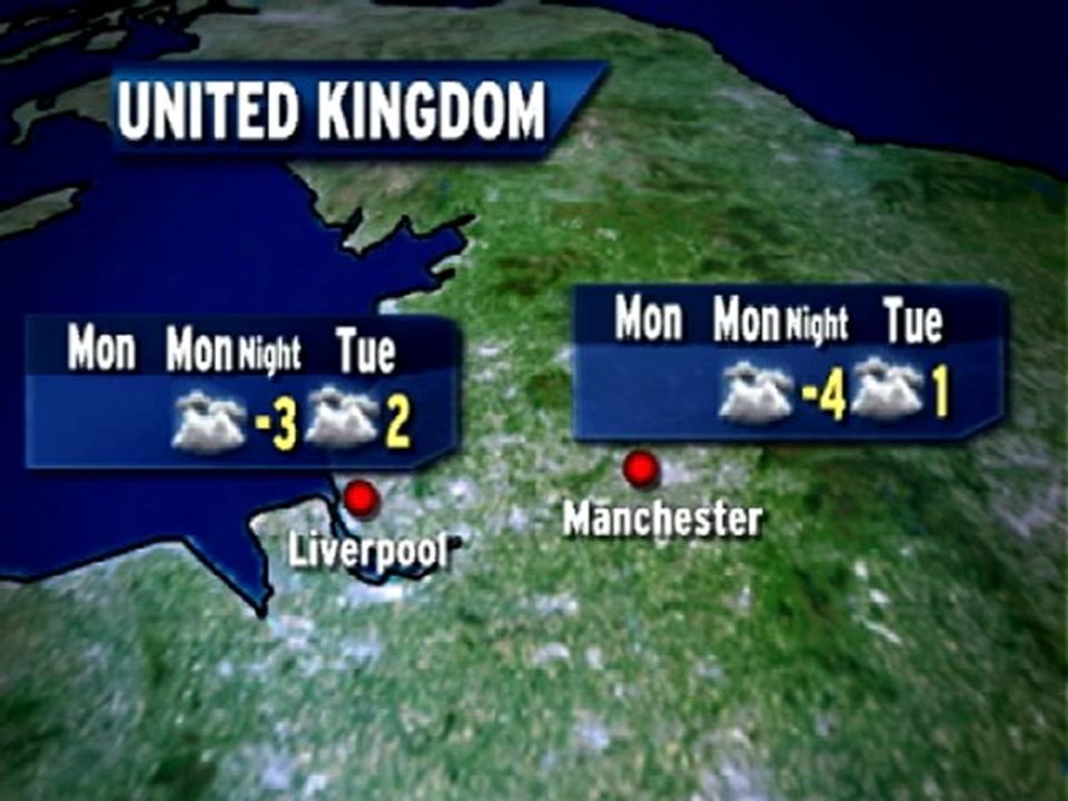 UK Weather Outlook - 01/22/2013