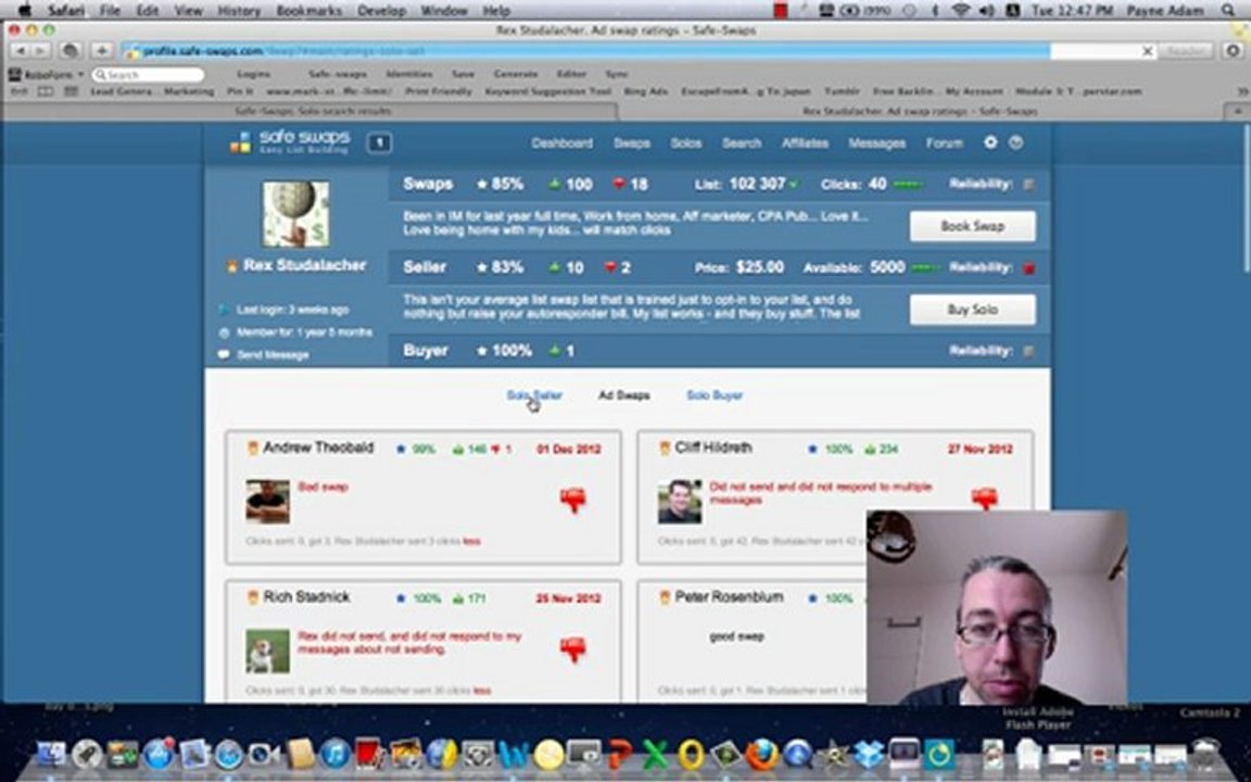 safe swaps back office