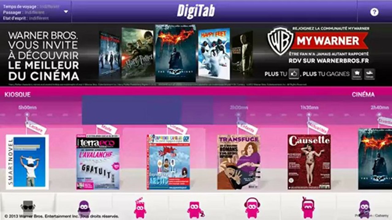 La DigiTab, le nouveau service iDTGV _ 2013