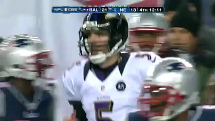 Baltimore Ravens vs New England Patriots highlights