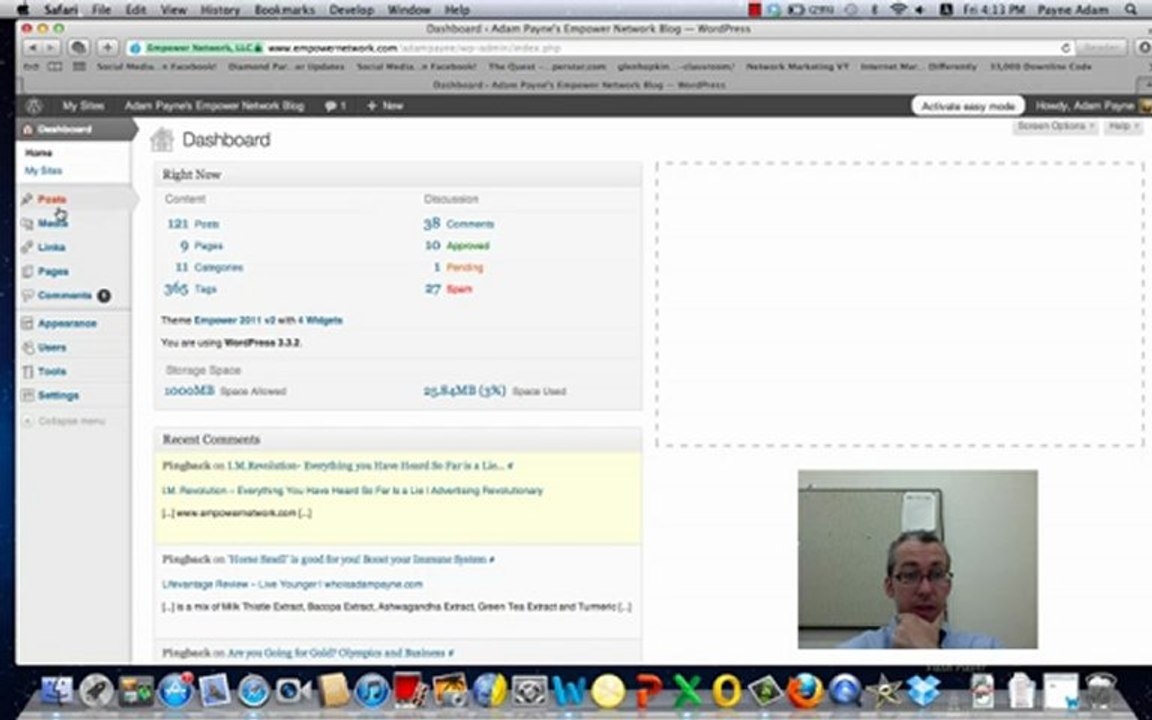 Customize your Empower Network Blog