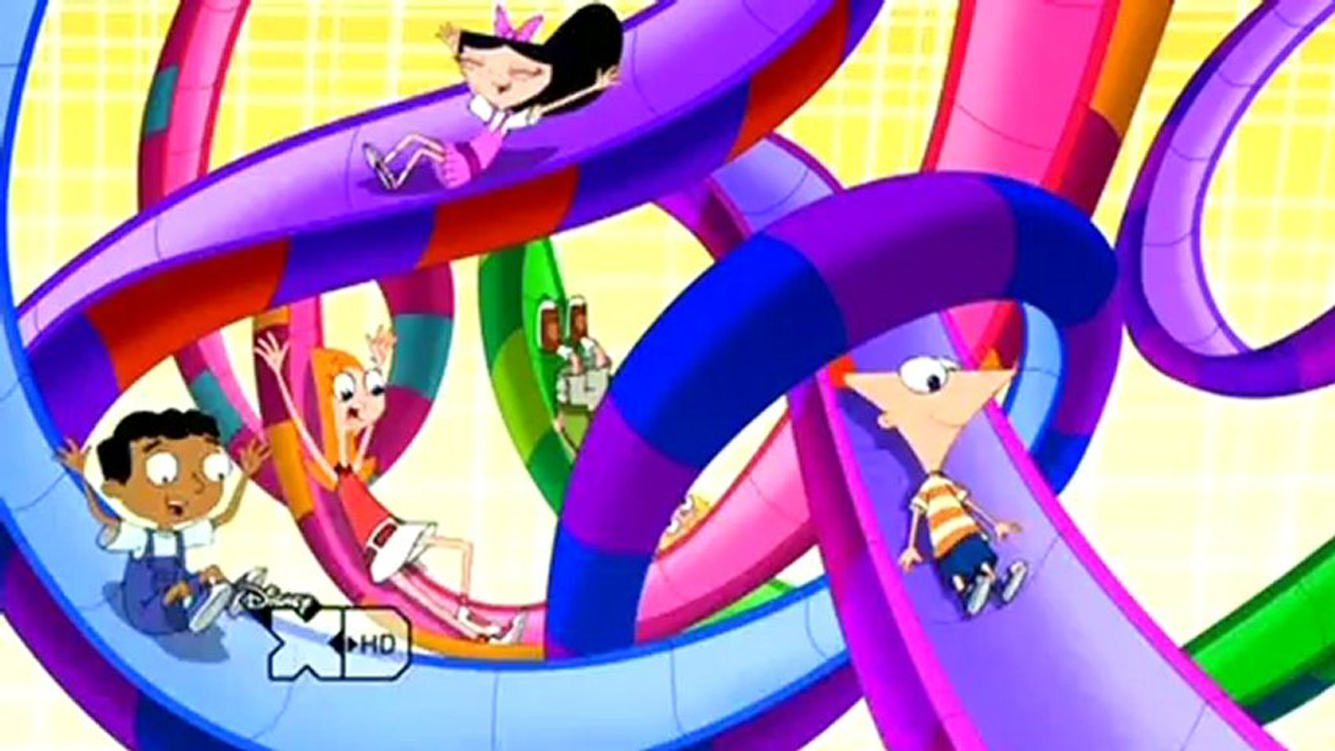 ⁣Phineas Et Ferb - song french - c'est une drôle maison