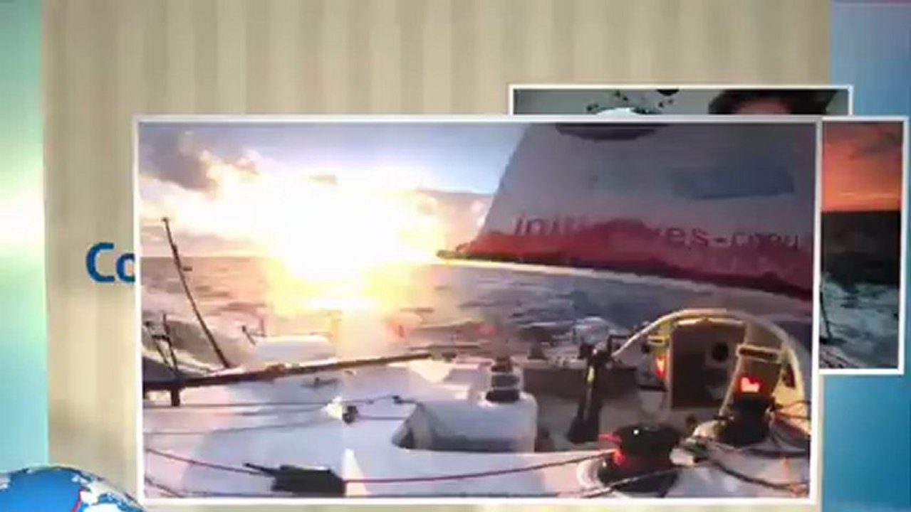 Un Time-lapse de Tanguy de Lamotte en navigation sous le soleil