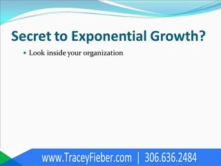 Secret to Exponential Growth