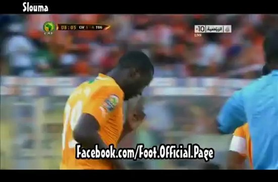 Cote d'Ivoire 1 - 0 Togo # Yaya Toure
