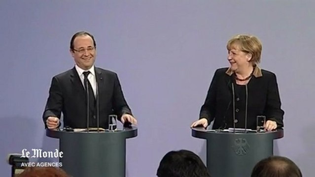 François Hollande et Angela Merkel : entre nous le courant passe