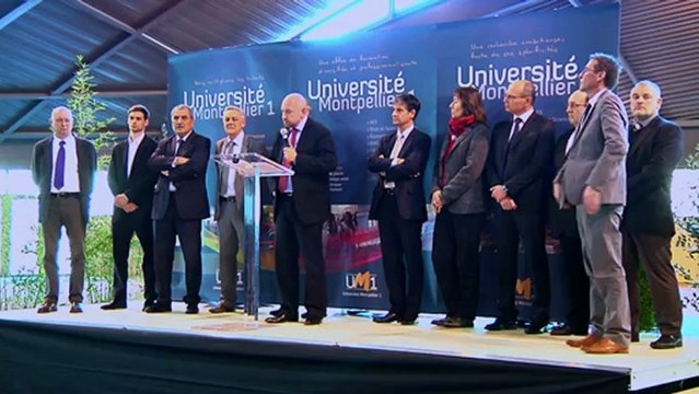 VOEUX 2013 DE PHILIPPE AUGÉ, PRÉSIDENT DE L'UNIVERSITÉ MONTPELLIER 1