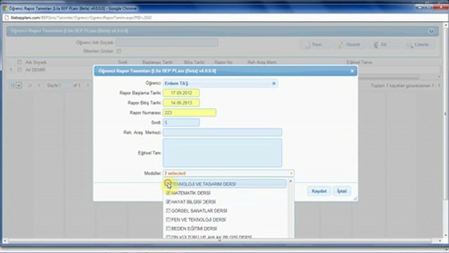 Lila Bep Planı Giriş