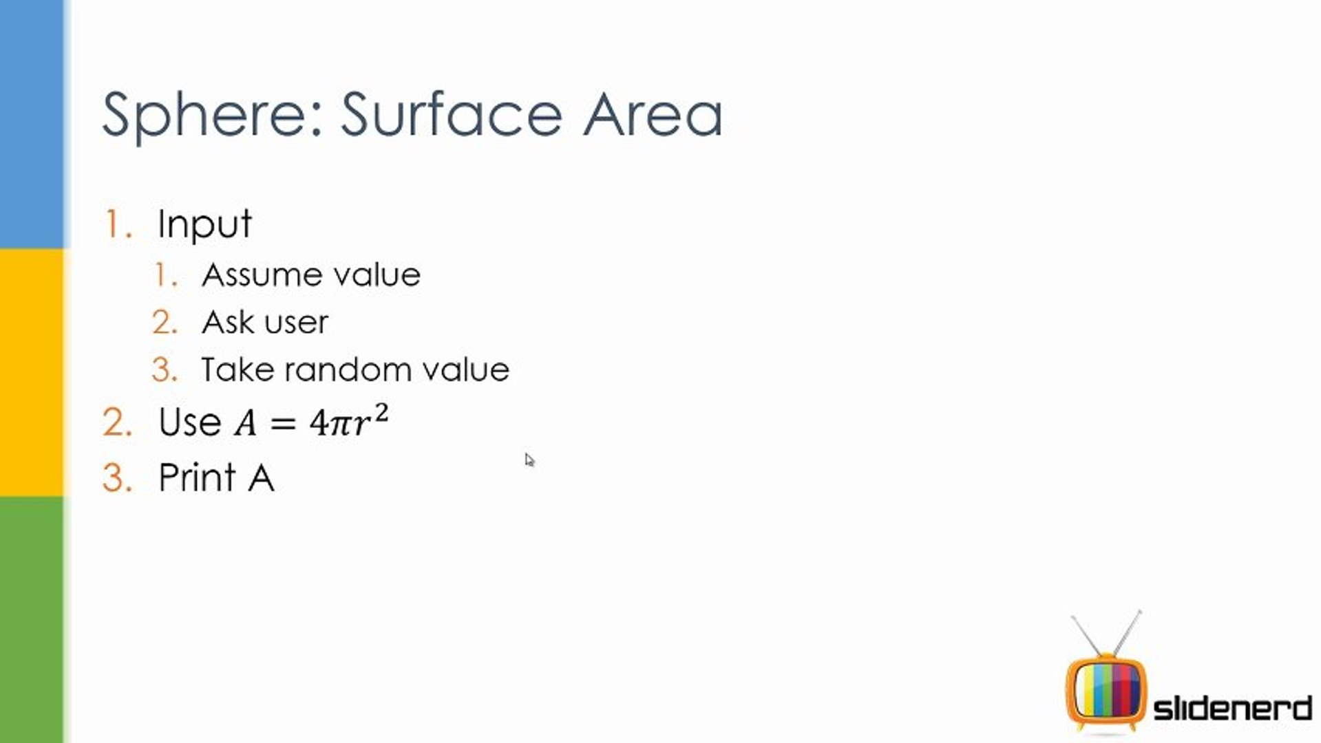 Java Program Surface Area and Volume of Sphere Code [HD]