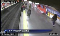 Rescate en el metro de Madrid