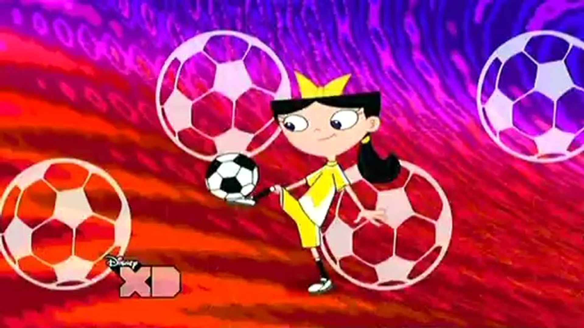 ⁣Phineas Et Ferb - song french - football X-7