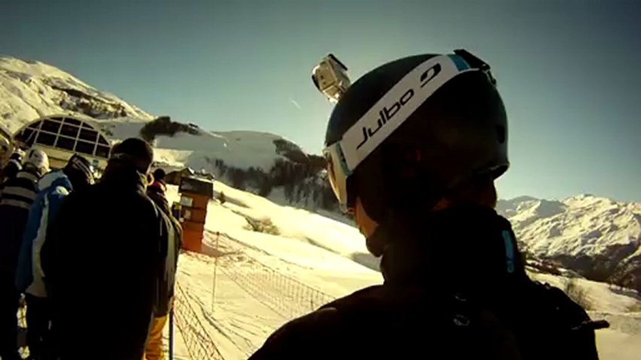 GoPro - Skiing in Les Menuires - January 2013 (Short Edit)