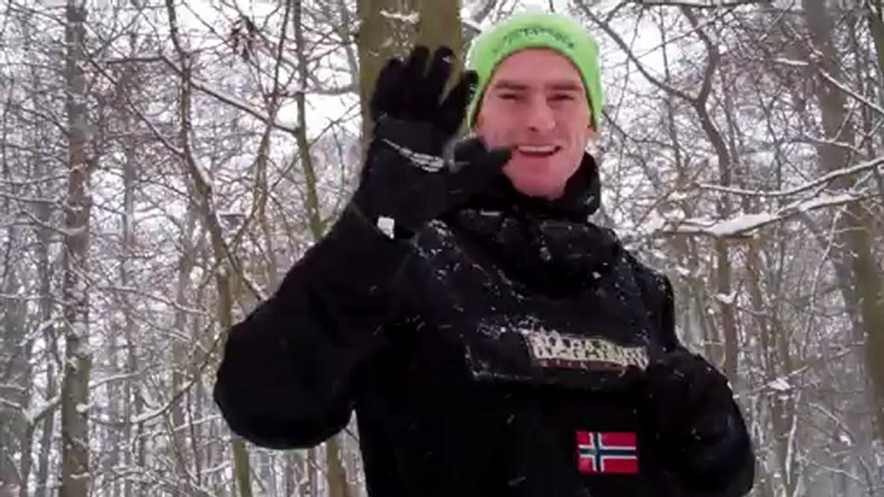 Dimanche sous la neige!