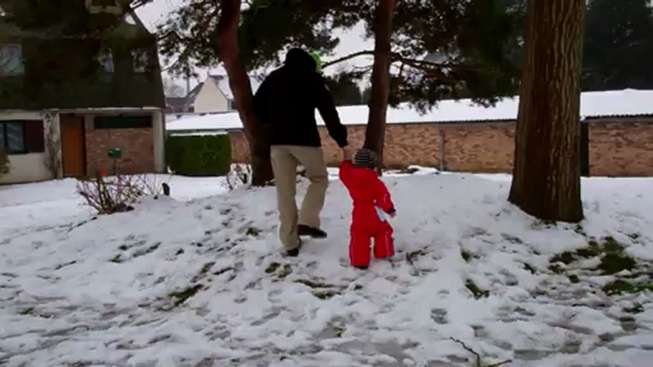 Ma nouvelle combinaison de ski