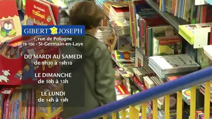 Publicité Gibert Joseph Saint-Germain-en-Laye